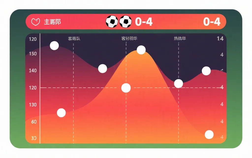 简易比分概率热力图示例：横轴主队进球，纵轴客队进球